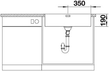 BLANCO ANDANO 700-IF | Edelstahl | Einbauart: Einbau von Oben & Flächenbündig | ohne Ablauffernbedie