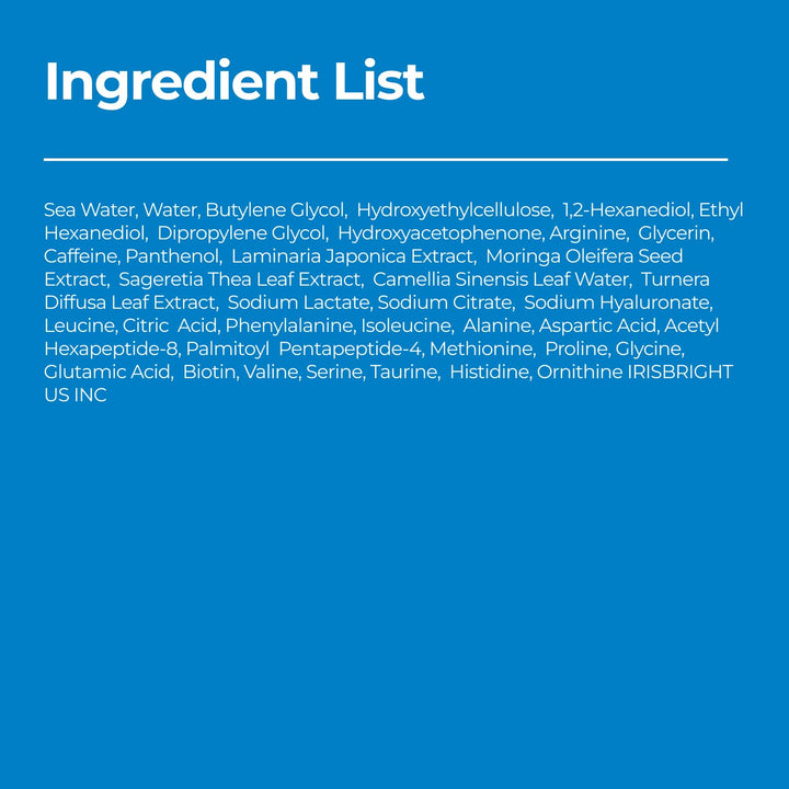 Seapuri Lashrum Wimpernverstärkungsserum | Wimpernwachstumsserum mit Koffein, Peptiden und Biotin |
