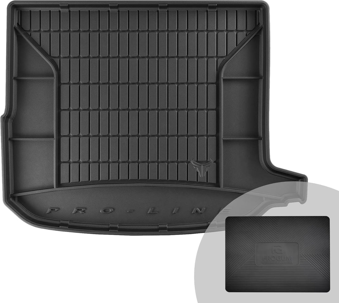 FROGUM ProLine 3D Gummimatte Exklusive Auto Kofferraummatte Kofferraumwanne für Mercedes-Benz GLC C2