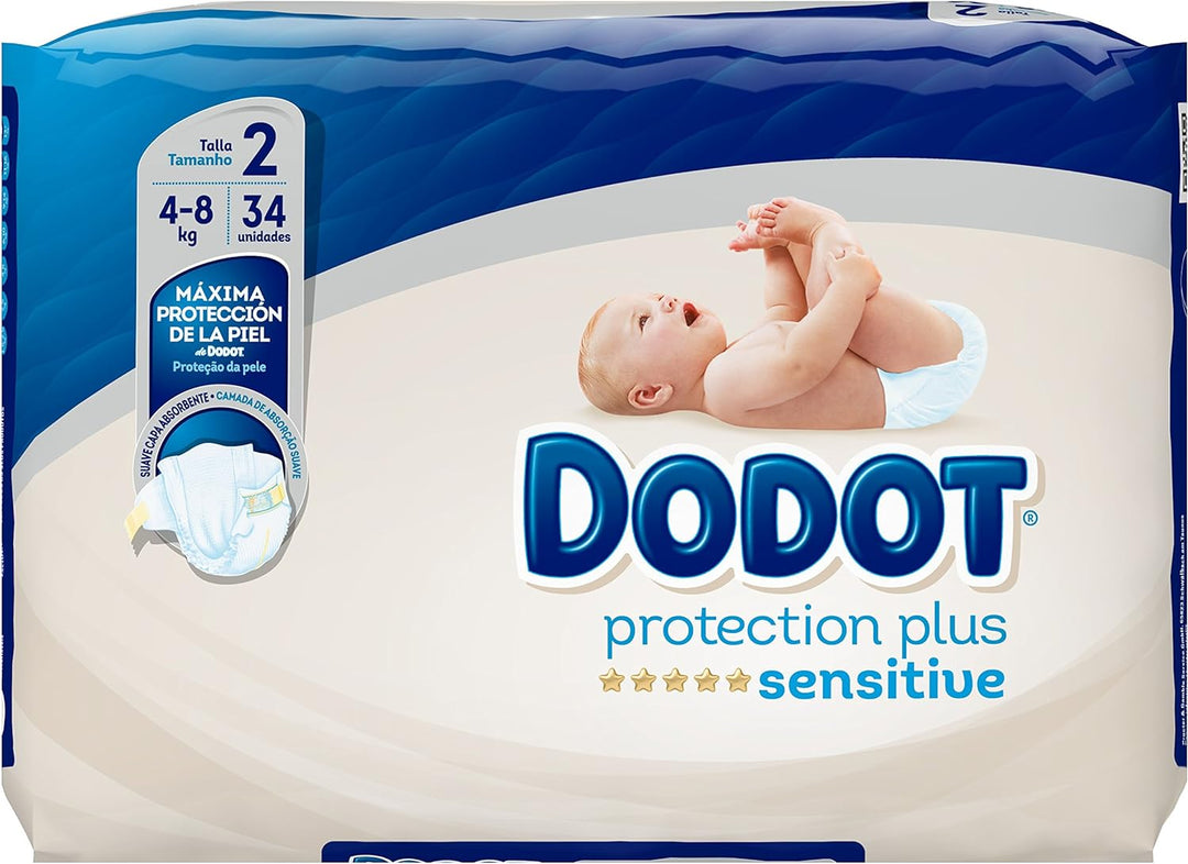 Dodot Sensitive Babywindeln Talla 2 (4-8 kg) Talla 2 (4-8kg) 92, Talla 2 (4-8kg) 92