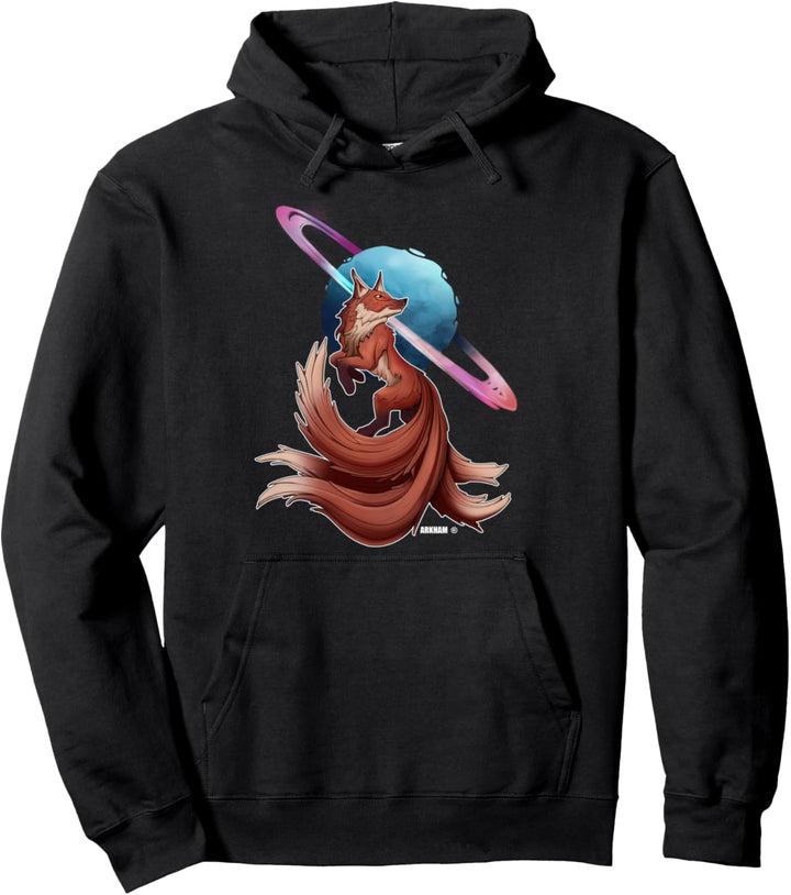 Fox Kitsune Japanischer Stil Pullover Hoodie