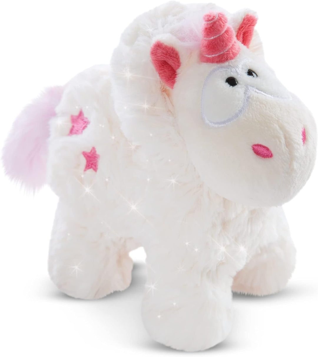 NICI Kuscheltier Einhorn Theodor im Schneeanzug 22 cm I Plüschtier für Mädchen, Jungen & Babys I Fla