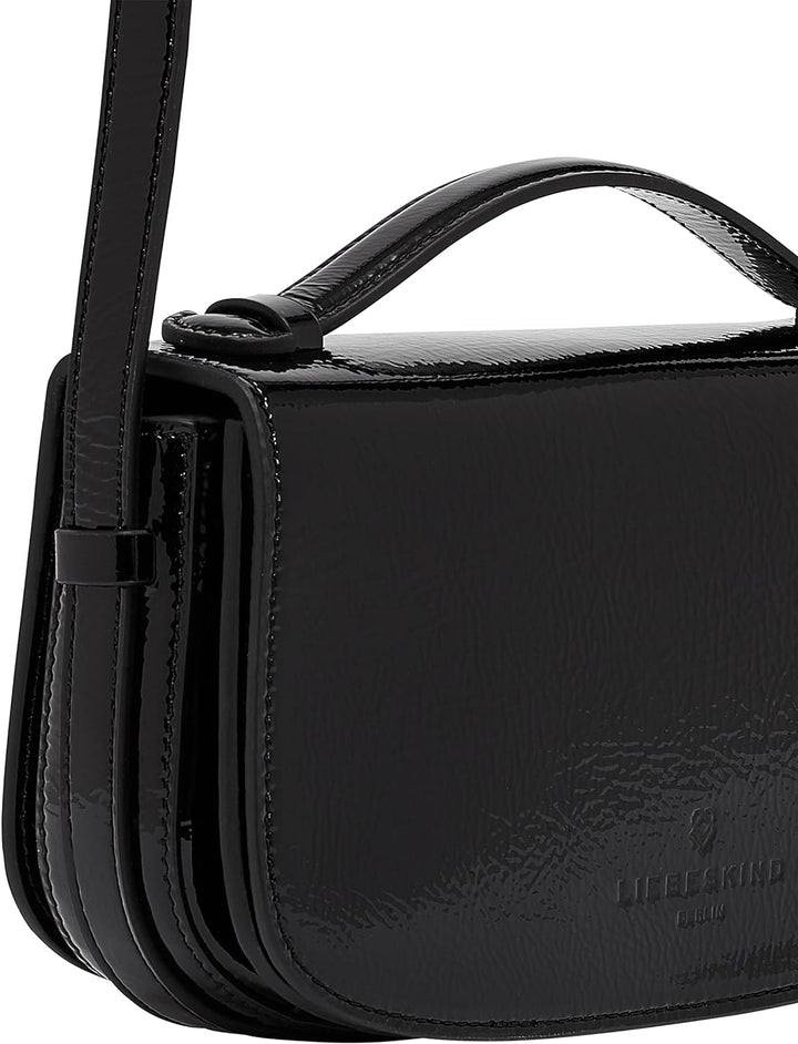 Liebeskind Berlin SADIE NAPLACK Crossbody, Small (HxBxT 15cm x 23.5cm x 6.5cm), Black
