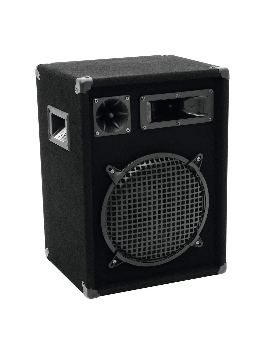 OMNITRONIC DX-1022 3-Wege Box 400 W | Robuste Full-Range-Box mit 10" Tieftöner und 400 Watt Leistung