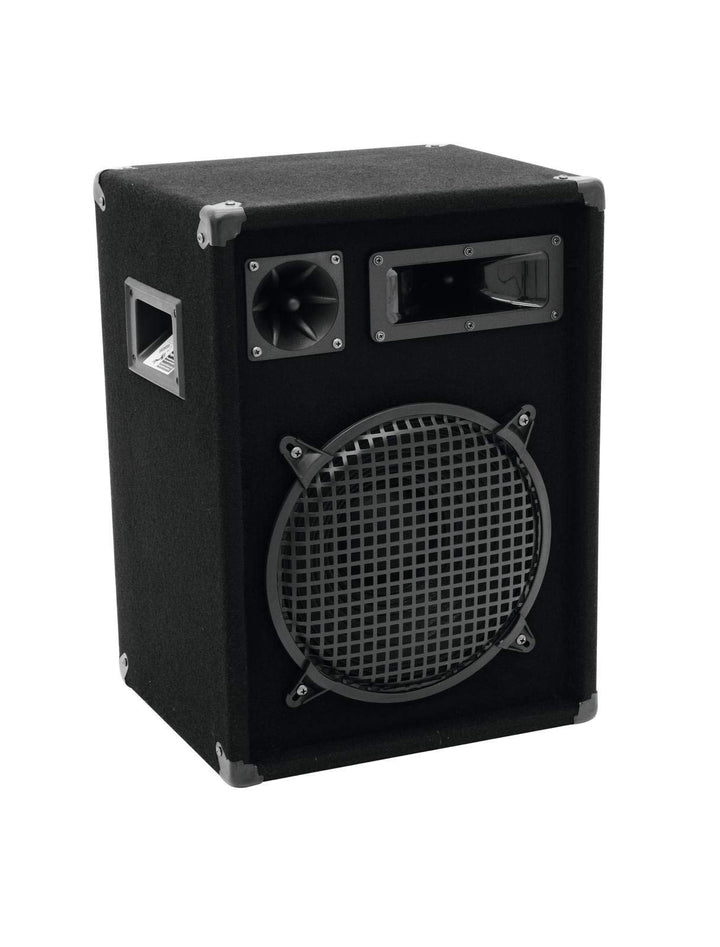 OMNITRONIC DX-1022 3-Wege Box 400 W | Robuste Full-Range-Box mit 10" Tieftöner und 400 Watt Leistung