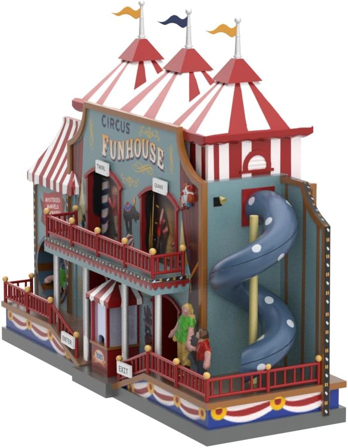 Lemax 05616-UK Carnival Sights & Sounds: Circus Funhouse