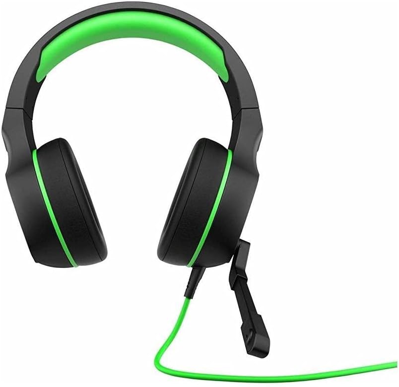 HP Pavilion 400 (4BX31AA) kabelgebundenes Gaming Headset, schwarz / grün 400 Headset