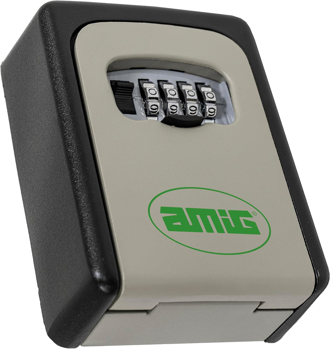Amig - Schlüsselsafe | Kapazität für 16 Schlüssel | 122 x 87 x 40 mm | Mit Kombinationsöffnung | 10.