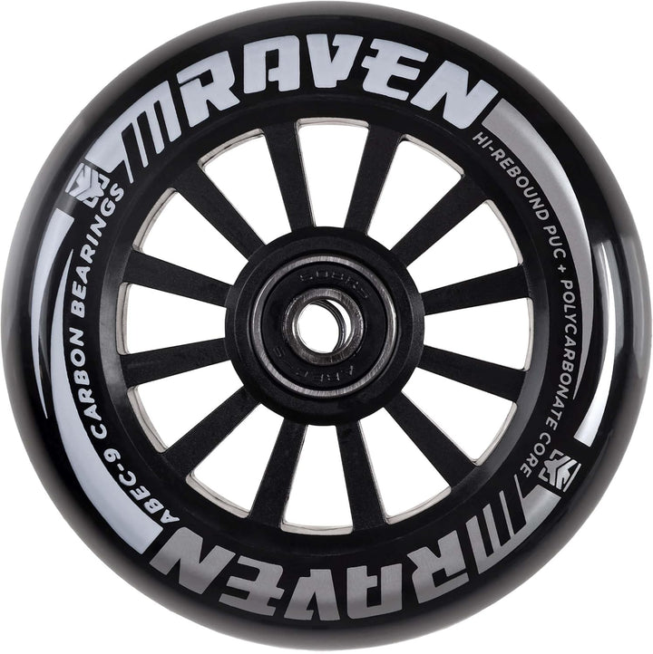 Raven Ersatzräder für Stunt Scooter Roller Evolution Slick Provox Laredo mit Kugellager 2 Stück 100m