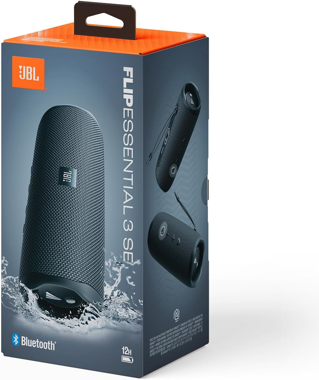 JBL Flip Essential 3 Tragbarer Bluetooth‑Lautsprecher mit wiederaufladbarem Akku, IP67 Wasser‑ und s
