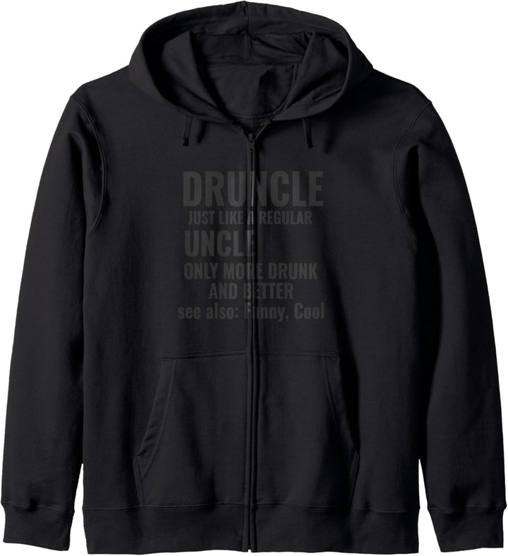Drunke wie ein normaler Onkel, nur besser lustig und cool Kapuzenjacke