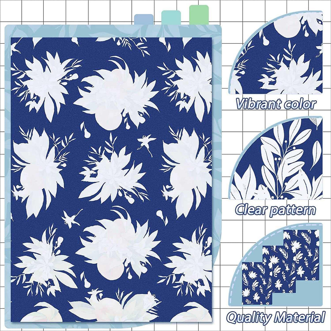 berjalan 50 Blatt Solarpapier Cyanotype A4 A5 A6 Zeichenpapier Solar Sensibilität Papier D für Kinde