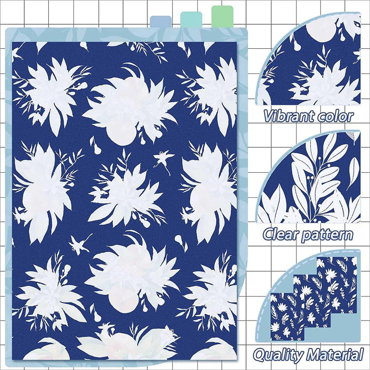 berjalan 50 Blatt Solarpapier Cyanotype A4 A5 A6 Zeichenpapier Solar Sensibilität Papier D für Kinde