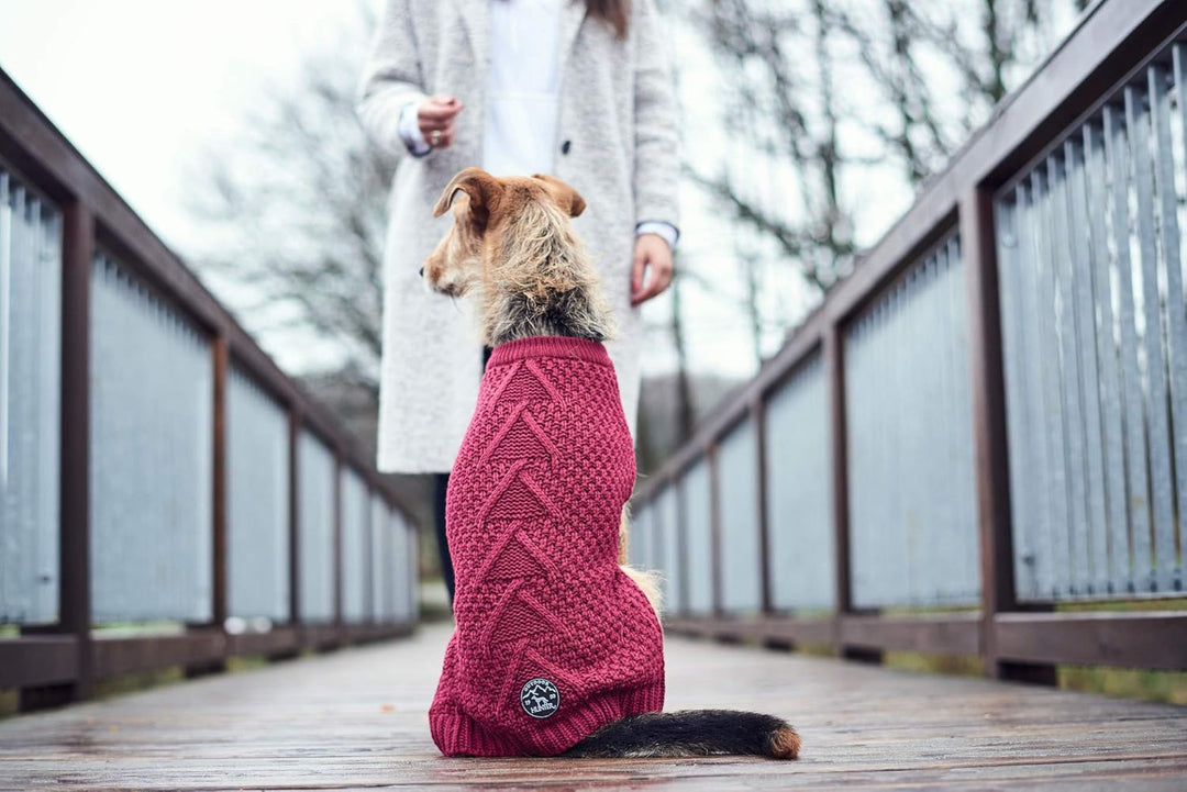 HUNTER Hundepullover MALMÖ,50, bordeaux bordeaux 50, bordeaux 50