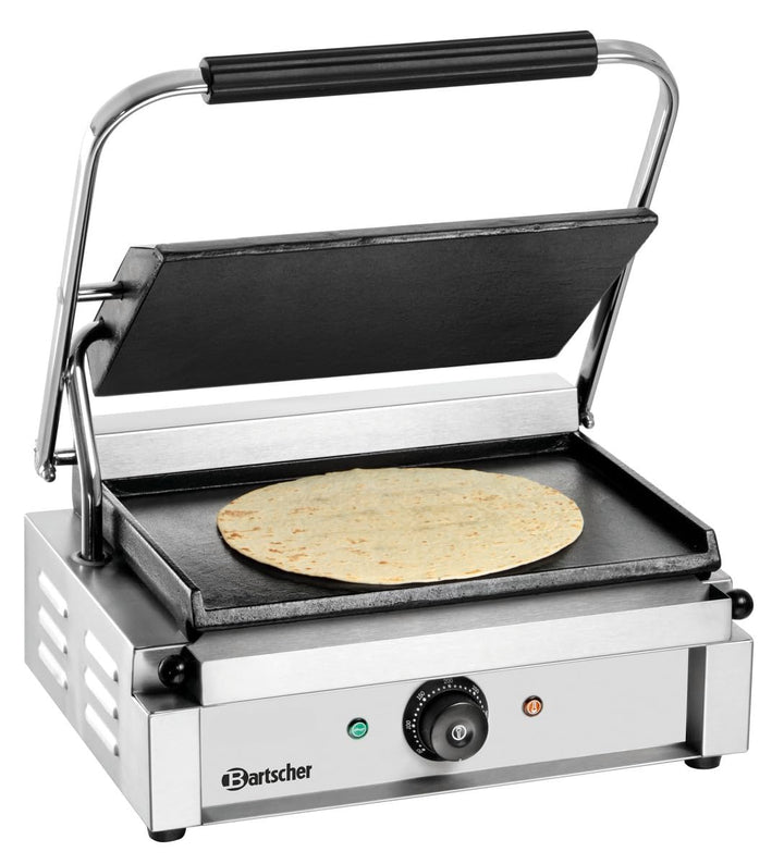 Bartscher Elektro-Kontaktgrill 2,2 kW Grillplatten glatt Gastronomiebedarf