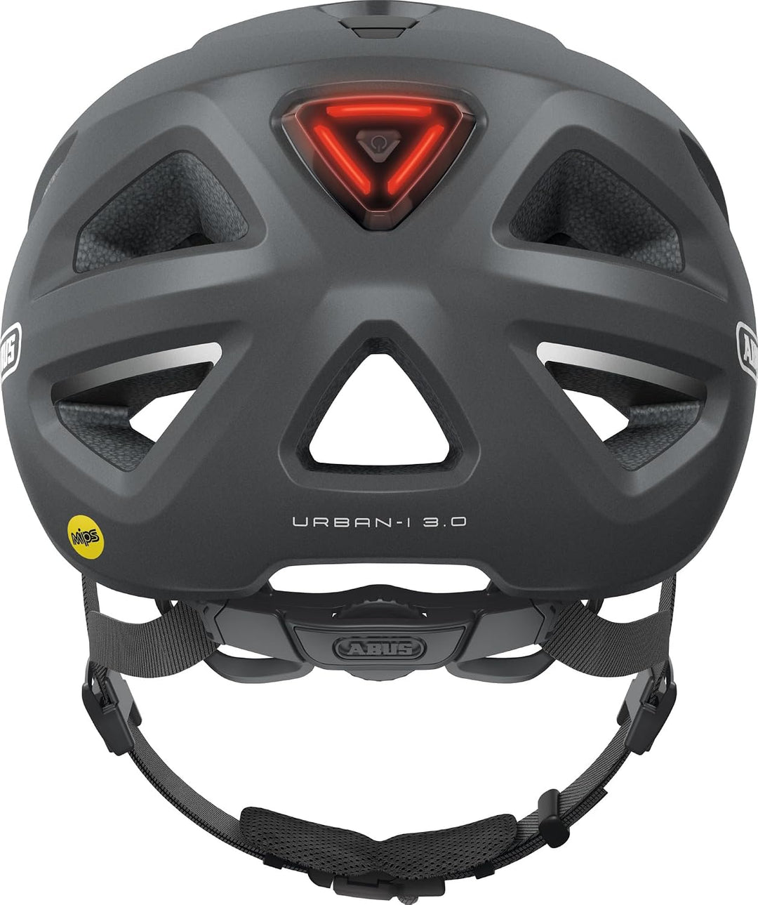 ABUS Stadthelm Urban-I 3.0 MIPS - Fahrradhelm mit Aufprallschutz, Rücklicht, Schirm und Magnetversch