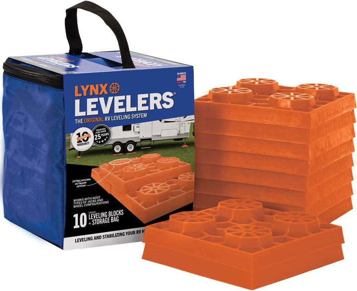 Tri-Lynx 00015 Ausgleichs- und Stützplattenset für Wohnmobile, 10er Pack Tri-Lynx 00015 Nivellierer,