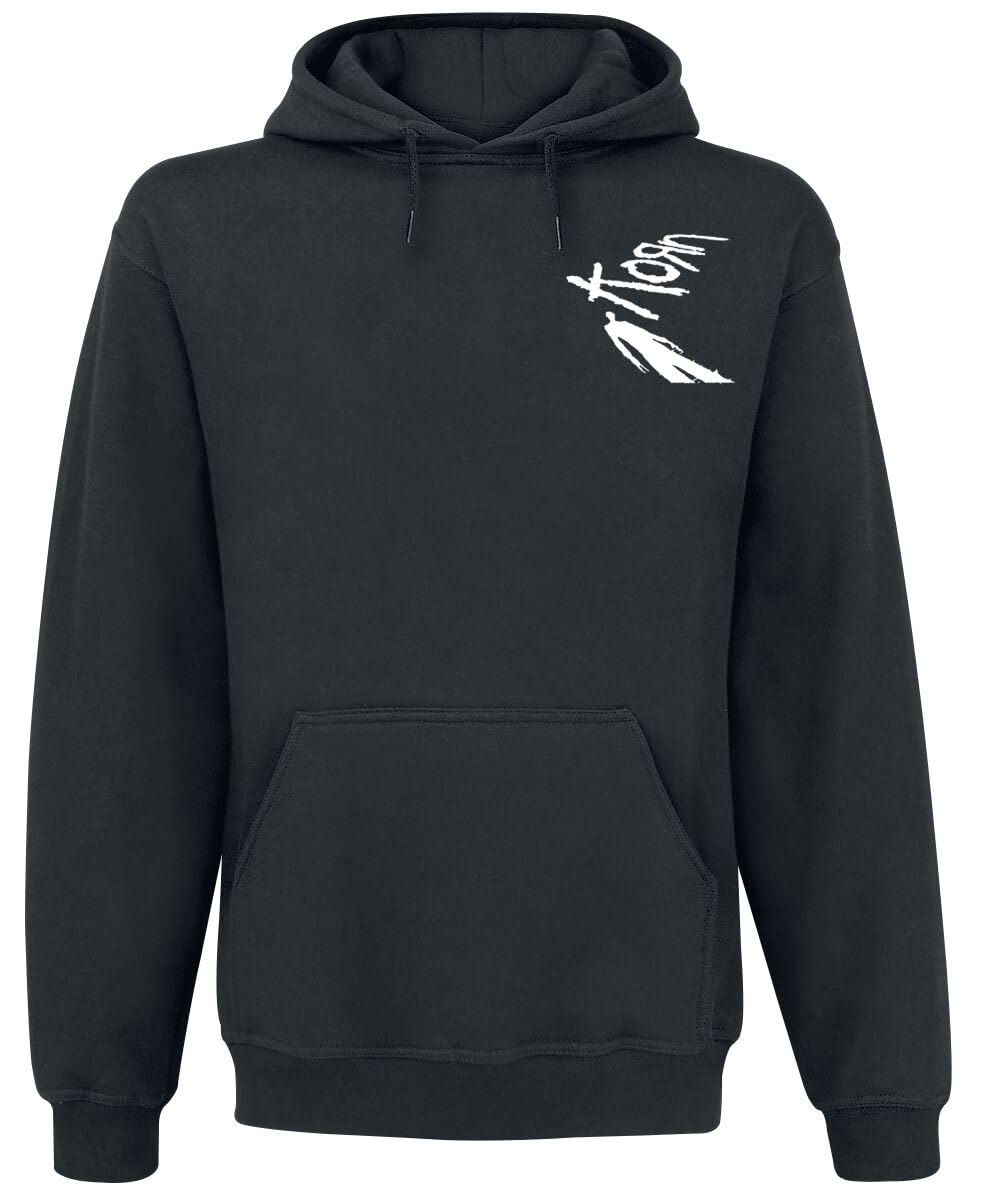 Korn Playground Shadow Männer Kapuzenpullover schwarz Band-Merch, Bands S Schwarz, S Schwarz