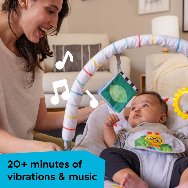 Baby Einstein Deans Discovery Spot Musikwippe fr Kleinkinder bis Krabbelkinder, mit Vibrationen, ab