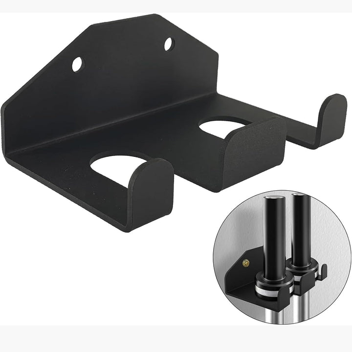 Wandhalterung für olympische Hanteln zum vertikalen Aufhängen, platzsparend, kommerzielles Fitnessst