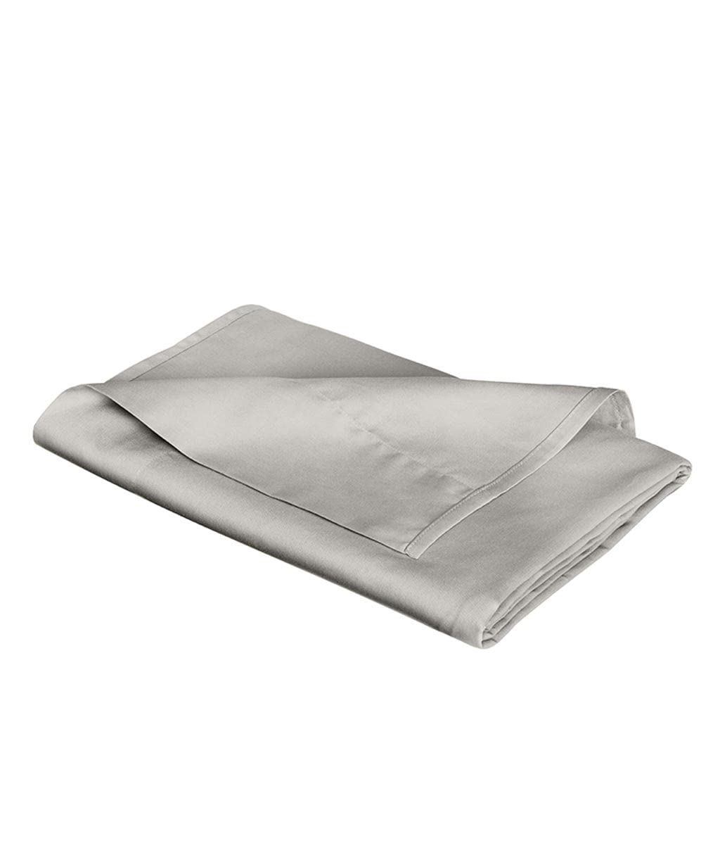 fleuresse L Uni-Colours-Bettlaken, Mako-Satin, Grau, 270 x 260