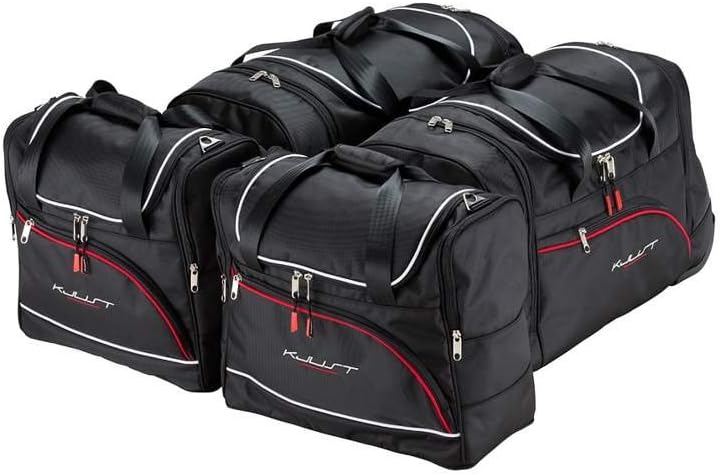 KJUST Dedizierte Reisetaschen 4 stk kompatibel mit JAGUAR XE I (X760) 2015-2018