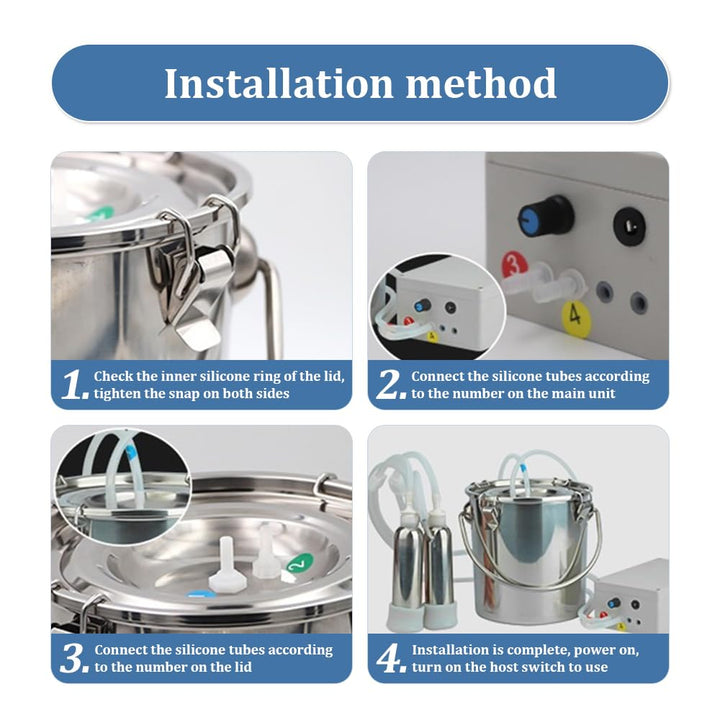 5LKuhmelkmaschine, wiederaufladbarer Host, Regulierung der Pulsationsgeschwindigkeit, automatischer