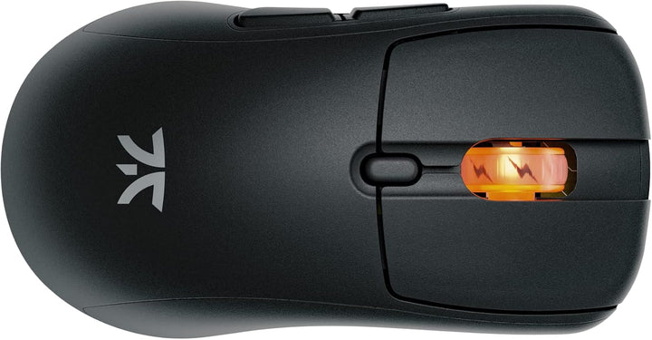 Fnatic BOLT Schwarz kabellose Gaming Maus – Pixart 3370 Sensor, 67g, WiFi & Bluetooth Akkulaufzeit 1