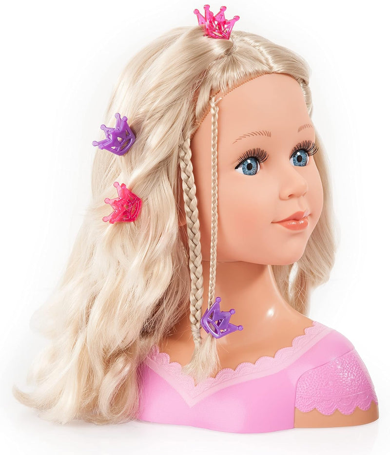 Bayer Design B2890088 90088AA Charlene Super Model Styling Head, Schminkkopf, Frisierkopf inklusiv K