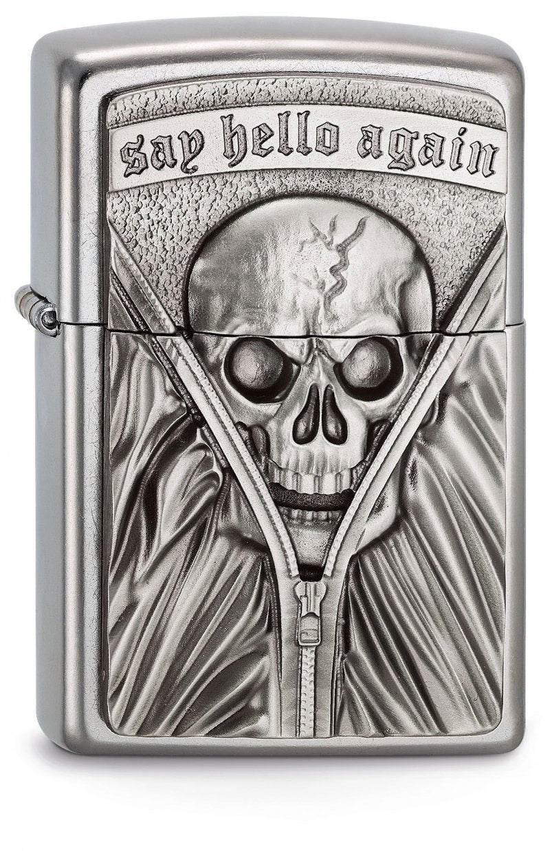 Zippo 2003548 Feuerzeug 207 Say Hello Again Emblem