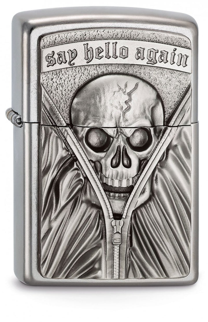 Zippo 2003548 Feuerzeug 207 Say Hello Again Emblem