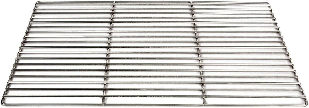 Massiver Grillrost 60 x 40 cm aus Edelstahl 6 mm rostfrei und elektropoliert