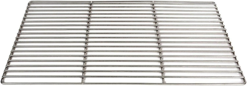 Massiver Grillrost 60 x 40 cm aus Edelstahl 6 mm rostfrei und elektropoliert