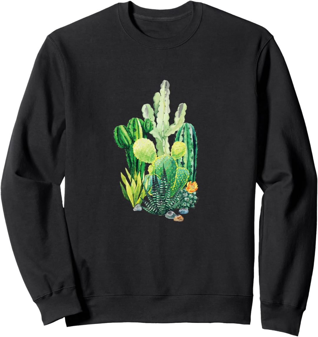 Schönes Kaktus-Kunstwerk-Design Sweatshirt