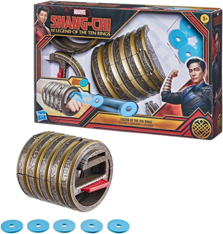 SHANG CHI Marvel Hasbro Legende der zehn Ringe Blaster, Action-Rollenspiel, Spielzeug für Kinder ab