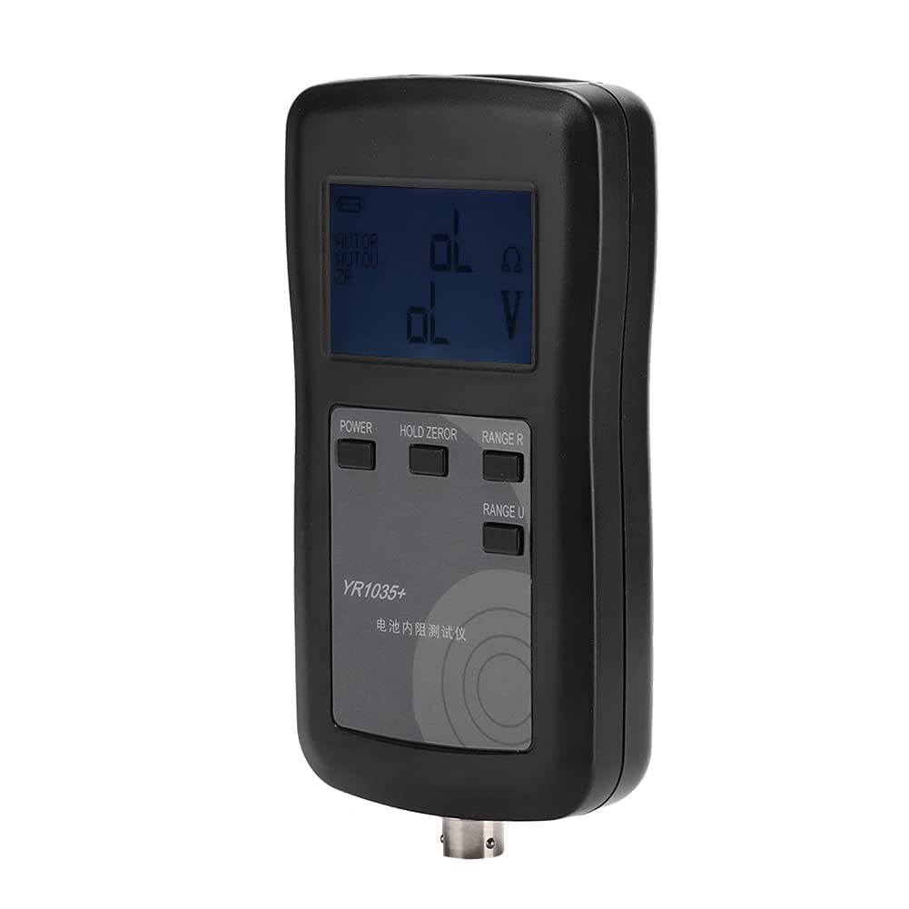 4-Draht-System YR1035 Batterie-Innenwiderstandstester mit LCD-Anzeige für Blei-Säure, Lithium-Ionen,