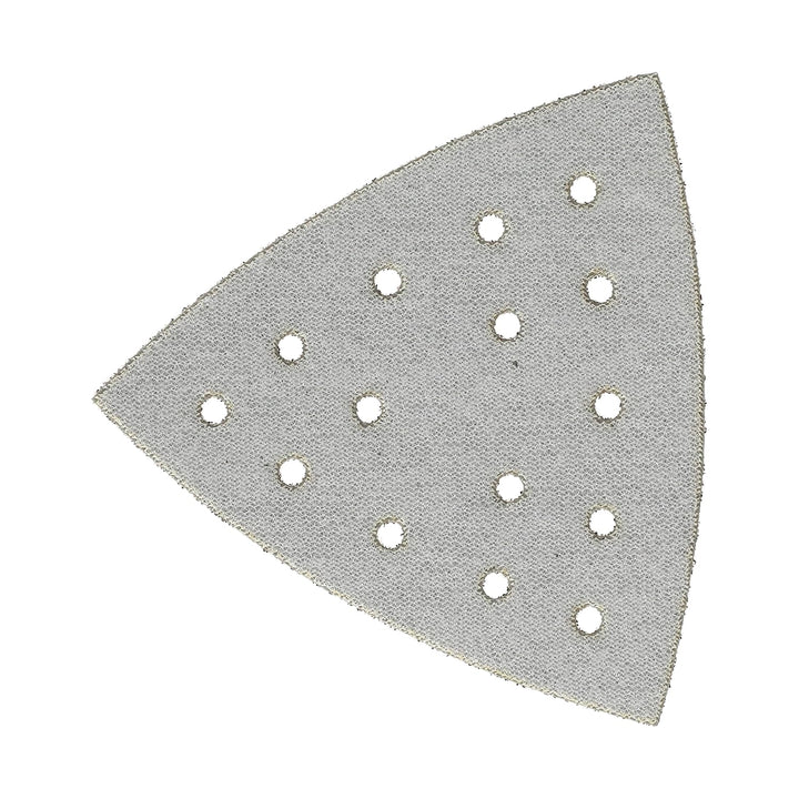 Mirka Iridium Schleifdreieck Premium-Schleifpapier 93x93x93mm 15-Loch Klett, Korn 60, 50 Stk/Zum Sch