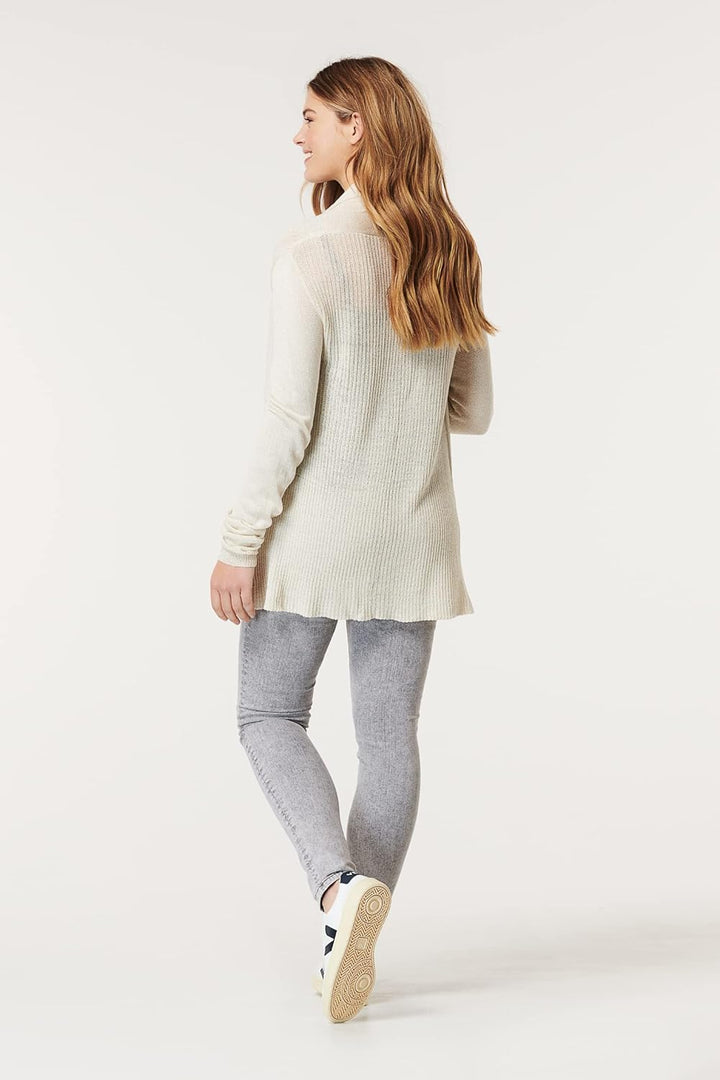 Noppies Damen Cardigan Long Sleeve Knox Strickjacke 38 Turtledove - P772, 38 Turtledove - P772