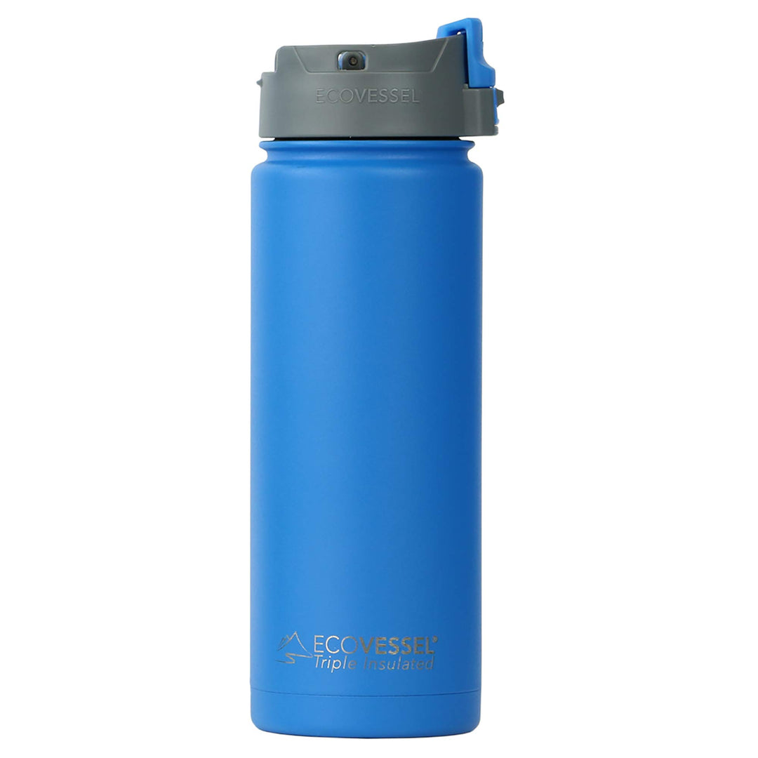 Eco Vessel Unisex-Adult Perk Trinkflasche 20 oz Hudson Blau, 20 oz Hudson Blau