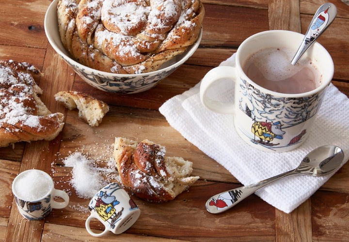 Iittala Mumin / Moomin Schneepferd Becher, Kaffeebecher, Teetasse, Kaffee Tasse, Vitroporzellan, 300