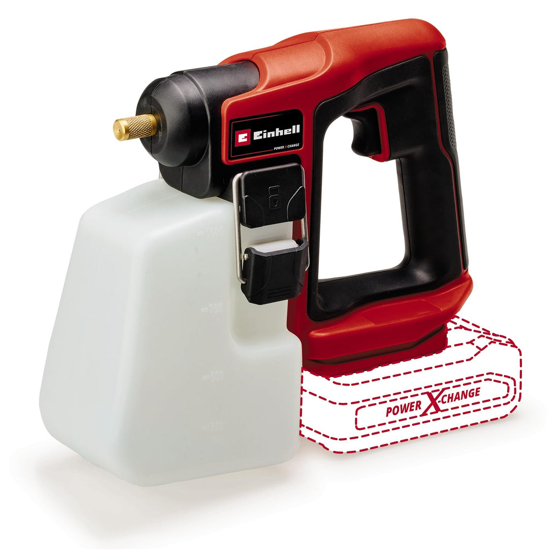 Einhell Akku-Drucksprühgerät GE-WS 18/10 Li-Solo Power X-Change (18 V, automatische Pumpe, 1 Liter T