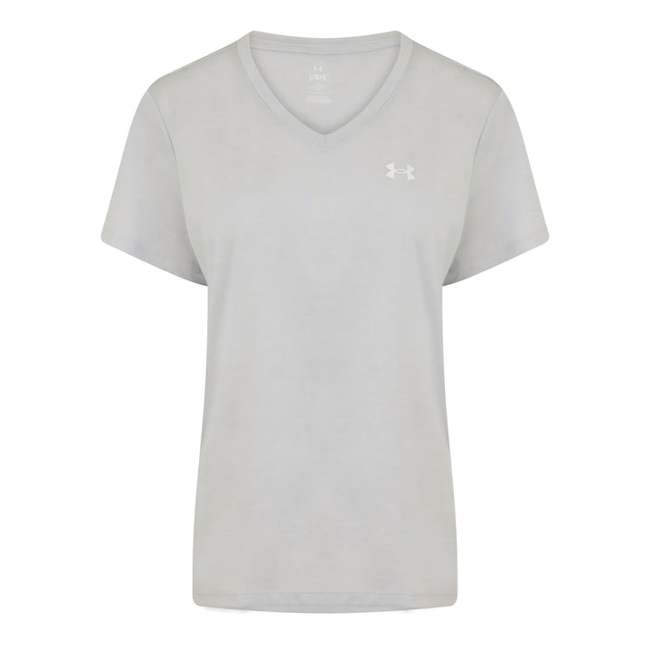 Under Armour Damen Tech Short Sleeve V Neck T-Shirt 38 Blue Calm, 38 Blue Calm