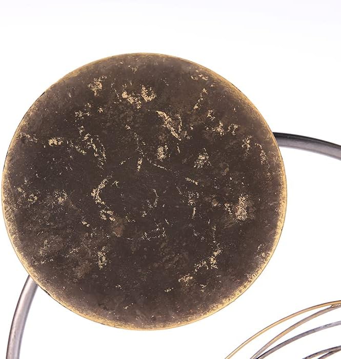 Casablanca Wanddeko Banks Metall silberfarben/grau/schwarz mit Spiegelelement mit Kreisen zum Hängen