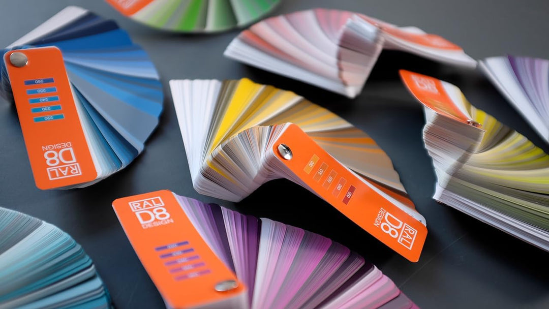 RAL D8 Farbfächer, 1.825 Farbtöne, semi-matt – 8 handliche