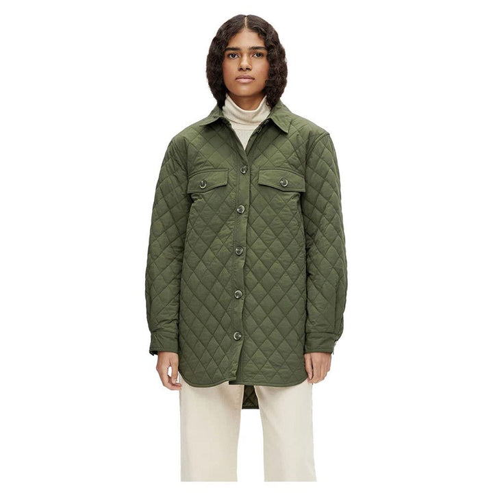 Damen Objrandy Vera Jacket Noos Jacke, Forest Night