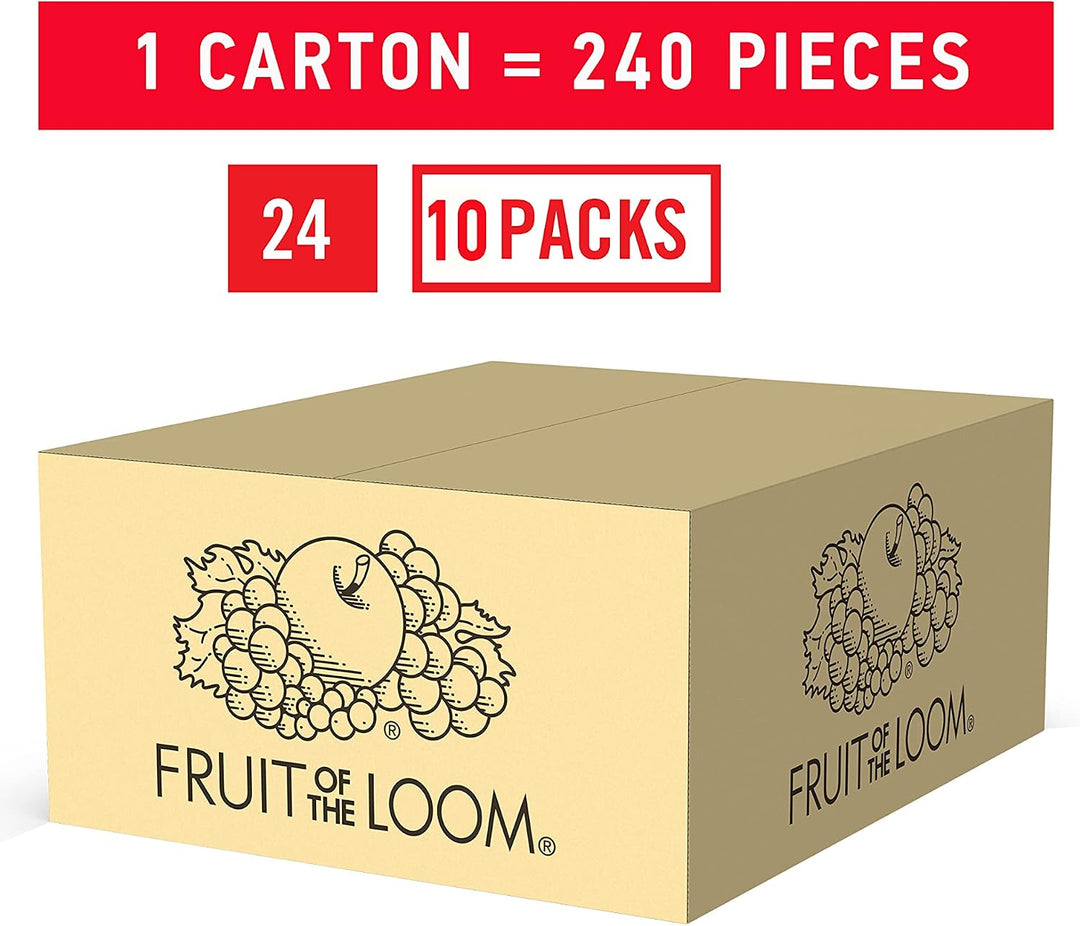 Fruit of the Loom Mädchen Cotton Brief Underwear Multipacks Slip (14er Pack) 14 Slip – 240 Stück – W