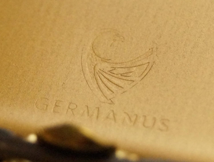 GERMANUS Zigarettenetui, Made in Germany, Wildes Rind, braun, 85 mm
