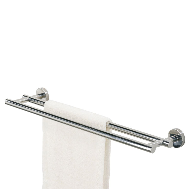 Tiger Boston Handtuchreck und Handtuchalter, Edelstahl poliert, 581 x 50 x 130 mm, Edelstahl Poliert