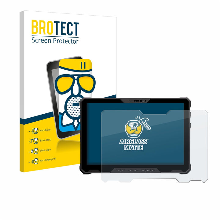 BROTECT Entspiegelungs Schutzglas für Dell Latitude 7230 Rugged Extreme Schutzfolie Glas Matt [Extre
