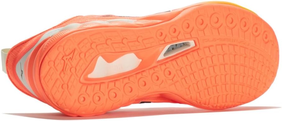 Mizuno Unisex Leuchtende Welle 2 Volleyballschuhe 46.5 EU Neon Flame Black Bolt2ne, 46.5 EU Neon Fla